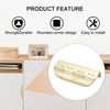 Uxcell 4 Pack Edge Pulls for Cabinets, Hollow Leaf Cabinet Pulls Finger Edge Pull Cabinet Handles 3.7" Hole Centers Leaf Knobs and Pulls for Dresser Drawer