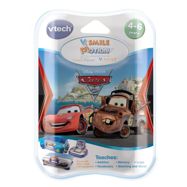 Vtech Electronics V.Smile Motion Software Cars 2 (Multi-Coloured)