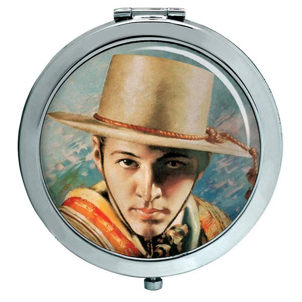 Rudolph Valentino Compact Mirror