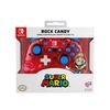 PDP Rock Candy Wired Gaming Switch Pro Controller - Mario - Red - Official License Nintendo - OLED / Lite Compatible, Compact, Durable Travel Controller