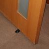 POFET 5pcs Hard Plastic Door Stoppers for Home and Office