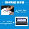 CINRA Practice Skin with Transfer Paper, 30PCS Tattoo Fake Skin and Tattoo Tracing Paper Kit Including 10PCS Double Sided Skin and 20PCS Tattoo Stencil Paper for Tattoo Practice Tattoo Supplies