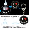 Soccerer Acrylic Key Holder (Smile Pattern/Black)