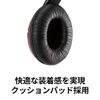 Buffalo BSHSHUS305BK PC Headset USB Connection with Large Driver Black