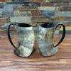 Personalized Authentic Buffalo Horn Beer Mug