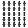 25 PCS Poly Crimp Pex Fitting 1/2" X 1/2"  Straight Coupling With Position Tab