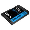 LEXAR SDXC 800x Pro 128GB 150MB/s C10 V30 U3