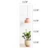 Full Length Mirror Tiles 13.78" 8Pcs Frameless Wall Mirror Set Make Up Mirror