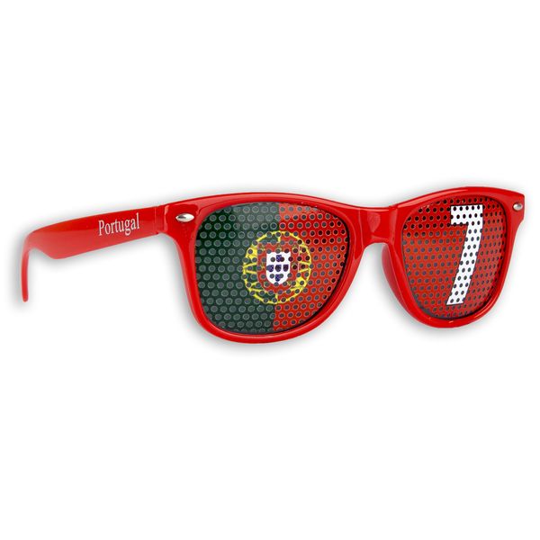 WM Fanbrille - Portugal #7 Kids - Sonnenbrille - Fan Artikel