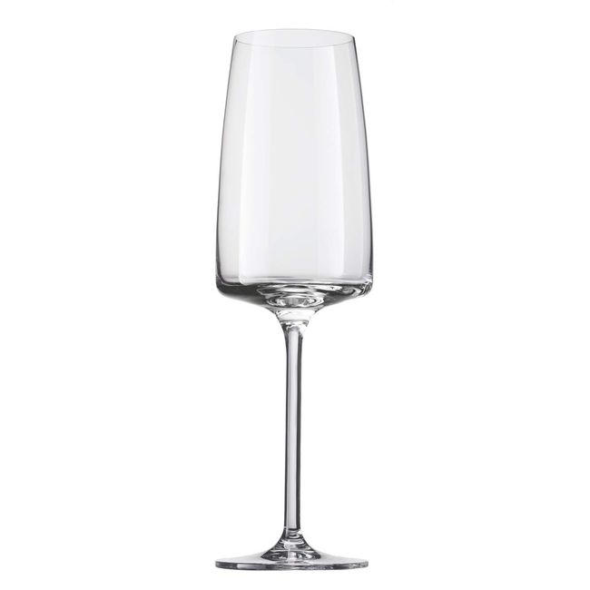 ZWIESEL 122430 Sparkling Glasses, Vivid Sense Light and Vivid Champagne with Foam Point, 13.8 fl oz (388 ml) (Set of 2)