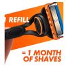 Gillette Fusion5 Razor Refills for Men 11 Razor Blade Refills