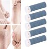 Coarse Replacement Rollers, 5Pcs Extra Coarse Replacement Rollers Foot Smoother Replacement Rollers, Hard Skin Remover Refills Micro-Pedi Refill Rollers for Foot Care