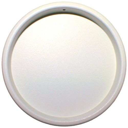 Fusuma Handle Pull 1 Piece, Round Shape, White, White / Bottom Dimensions 2.4 inches (60.3 mm), Sliding Door Pull, Japanese Modern, Western-style [Easy Installation, Pull Nail Included]