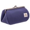 Watna Canvas Cosmetic Pouch, 4.5 Size, L Size, ultramarine