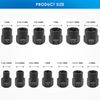 Luckyway 13-Piece Impact Bolt & Nut Remover Set, Nut Extractor Socket, Bolt Remover Tool Set