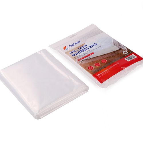 TopSoon King Size Mattress Bag, 78 Inches x 96 Inches Plastic Mattress Bag, Plastic Mattress Protector Mattress Cover For Moving Bedspreads to protect your bed from pests, stains and dirt
