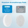 30PCS White Pad Inserts Replacement Refill Pads Aromas Pads Diffuser Refill Pads Sponge Material For Air Purifiers Sponge Pads