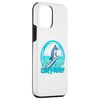 iPhone 12 mini Perfect Wave Dolphin Surfing for Surfers with Surfboard Case