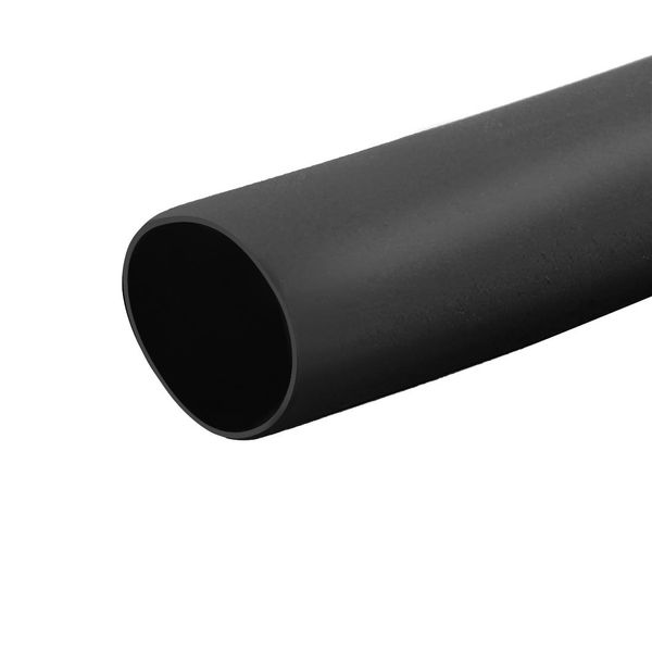 sourcing map Heat Shrink Tubing 2.5mm Dia 10m Length 2:1 Heat Shrink Wrap Cable Sleeve Heatshrink Tube Black