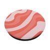 Retro Liquid Swirl Aesthetic Striped Pattern Blush Pink PopSockets Swappable PopGrip