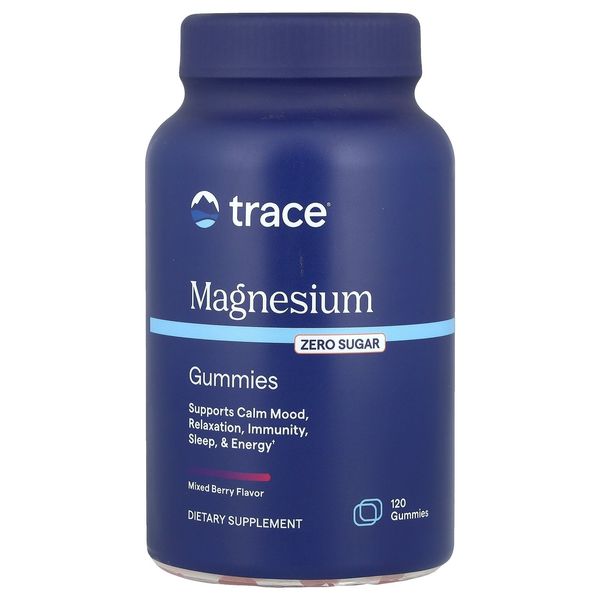 Magnesium Gummies, Mixed Berry , 120 Gummies