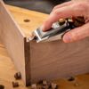 Bench Dog Small Chisel Plane - Flush Plane w/Hardened Blade & Open Front - Precise Woodworking Tools for Trimming & Shaving - Craft Tools Kit w/Case