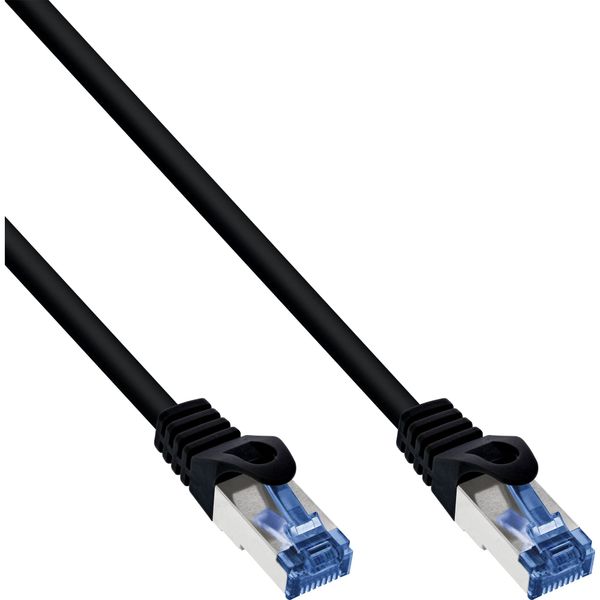 InLine® 72800S PE Outdoor Patch Cable, Cat. 6 A S/FTP 10 m Black