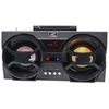 NYC Acoustics NPB3 Dual 4" Portable Bluetooth Boombox Speaker+USB/SD/LED+Remote