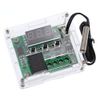 Ren He Thermostat DC 12V Temperature Heat Sensor Switch -50~110℃ Digital LED Temperature Control Temperature Controller Board XH-W1209 Sensor Cable + Case 3pcs