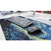 Woutay Desk Pad,Starry Night,Mouse Pad Gaming Large Desk Pad