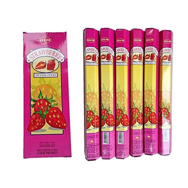 HEM(Hem)/Incense Sticks/Strawberry/Strawberry/1 Case (Box of 20 x 6 Boxes)