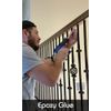 Stair Iron Balusters Epoxy Glue - PC Epoxy EPC-410 - Clear Epoxy Glue