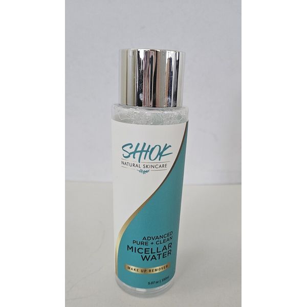 Shiok Skincare Advanced Pure + Clean Micellar Water Make Up Remover 5.07oz.