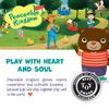 Peaceable Kingdom Where's Bear? The Hide and Find Stacking Block Game for 2 Year Olds