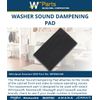 Whirlpool WP8564458 OEM Washer Sound Dampening Pad