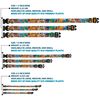 Buckle-Down Muppets Postage Stamps Stacked Plastic Clip Collar, Wide Medium/16-23"