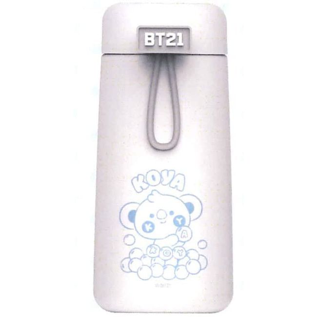 Jays Planning BT21 Tumbler KOYA White Size: H 5.7 x Φ2.6 inches (14.5 x 6.5 cm)