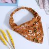Molain 6 PCS Floral Head Kerchief Headband Chiffon Hair Bandanas Elastic Hair Band Scrunchies Boho Hair Scarf Hairbands Cute Hair Scarves Turban Hair Accessories for Women Girls