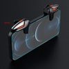 BoxWave Gaming Gear Compatible with Cherry Mobile Flare S7 Max - Touchscreen QuickTrigger Auto, Trigger Buttons Autofire Gaming Mobile FPS - Jet Black