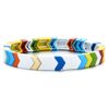 Hemasa Multiple Colors Beads Strand Stretchable Bracelet Color 11