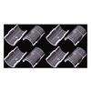 Elector Basic Series B9985TC Tapered Sleeve for Collars, Clear (4 Pairs)