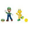 SUPER MARIO Mlec tech Nintendo 4" Figure 2 Pack: Luigi & Koopa Troopa
