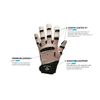 Bionic Women's ReliefGrip Gardening Premium Leather Gloves (Medium)