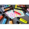 Highlighter - STABILO BOSS ORIGINAL - ARTY - Pack of 5 - Cool Colours