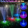 Lanpool Floating Water Fountain With Underwater Lights, Rechargeable B