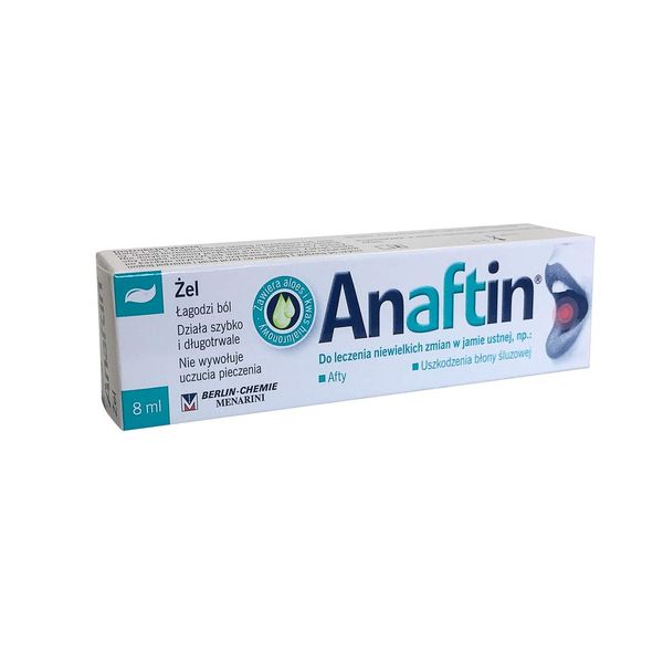 Gel Anaftin, 8 ml, Sinclair Pharma