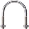 TRUSCO TSGP-BTM8-40A-S U-Bolt for SGP SUS304 Nominal Diameter 40A Thread Diameter M8