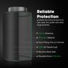 VIVOSUN 4 Inch Prefilter for 4" Carbon Filter, Black, 9.84" Long