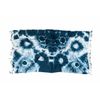 Shibori Tie dye Navy Blue Beach Towel