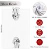 INDAJEDN Poodle Hand Towels, 16x24 Inch, Microfiber, 1 Count